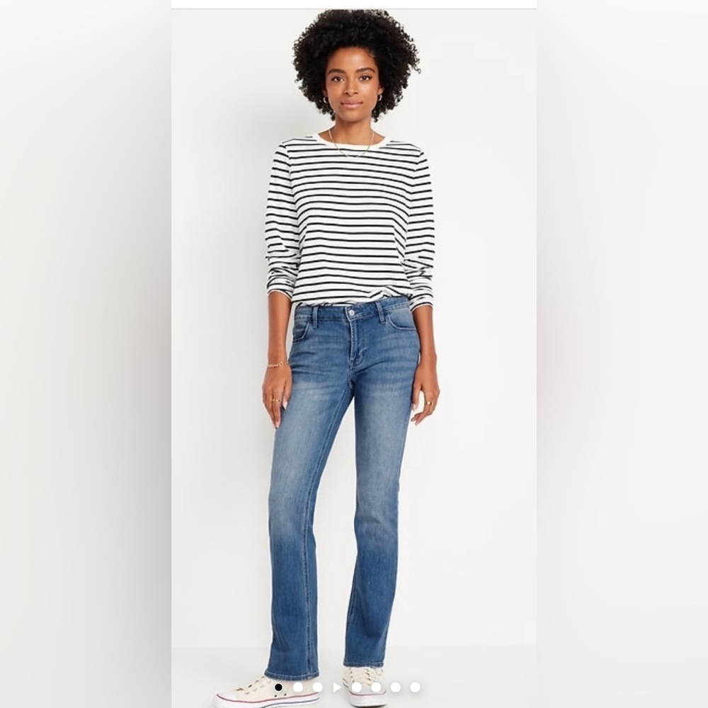 Old Navy Wow Bootcut Mid-Rise Blue Women's Jeans Size 10 Petite